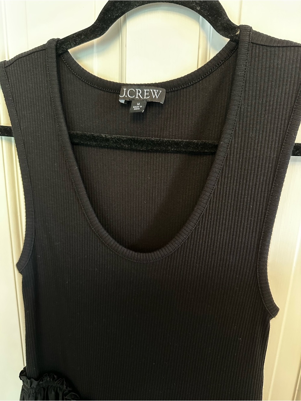 J. Crew Gathered-Waist Mixy Dress - Picture 3 of 3